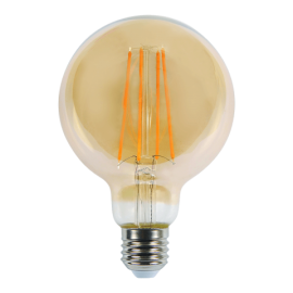 Żarówka ORO AMBER E27 G125 4W WW