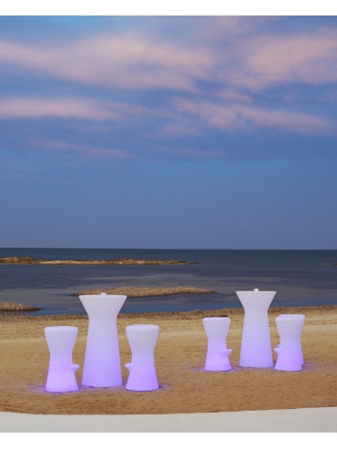 Krzesło solarne CORFU LED RGB IP65 3162