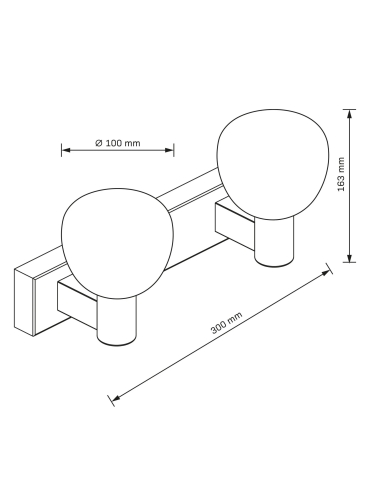 Kinkiet łazienkowy POLA IP44 336026