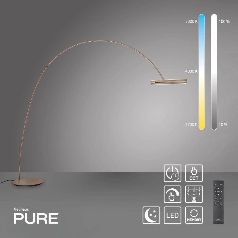 Lampa podłogowa PURE Loop-Bow 561-97