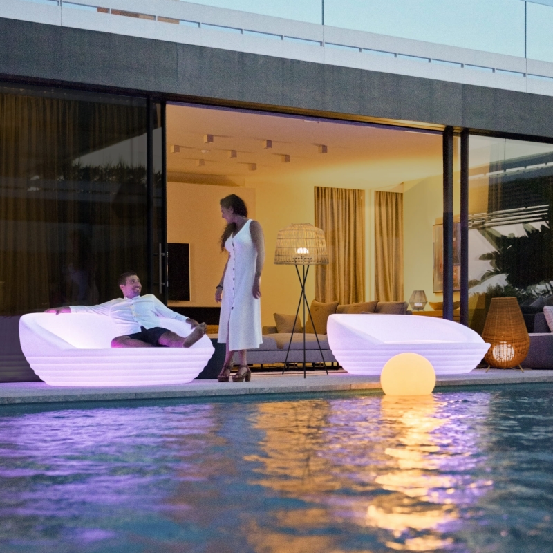 Kanapa solarna FORMENTERA LED RGB IP65 3218