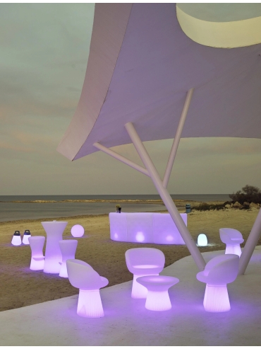 Krzesło solarne MALLORCA LED RGB IP65 3246