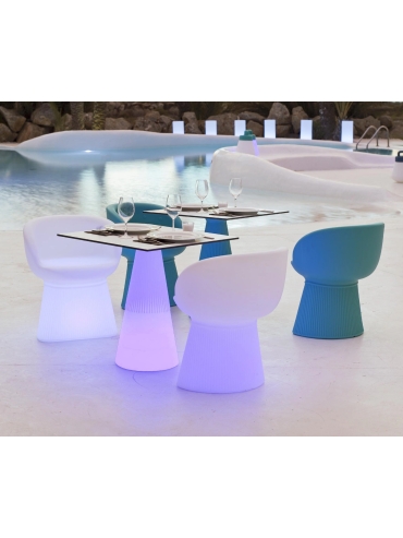 Krzesło solarne MALLORCA LED RGB IP65 3246