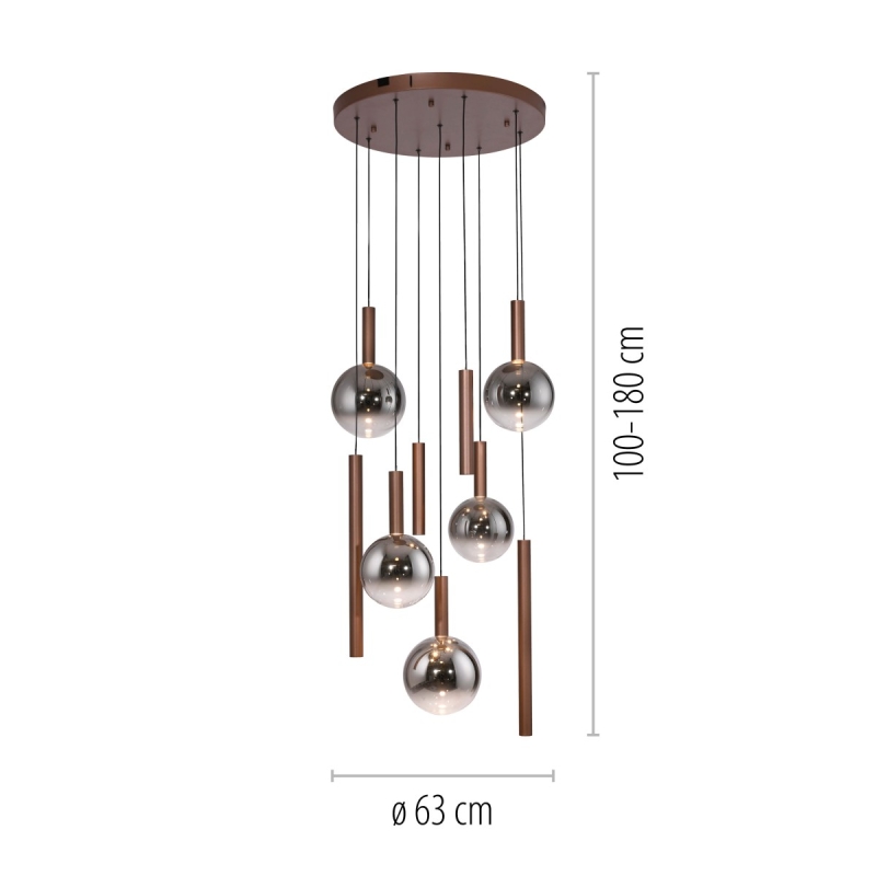 Lampa wisząca BOWL 2287-23