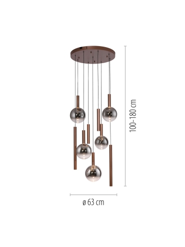 Lampa wisząca BOWL 2287-23