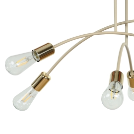 Lampa sufitowa KORTE 6370PL-H08-06