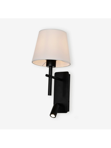 Kinkiet LUNA W4106-2BK+WH