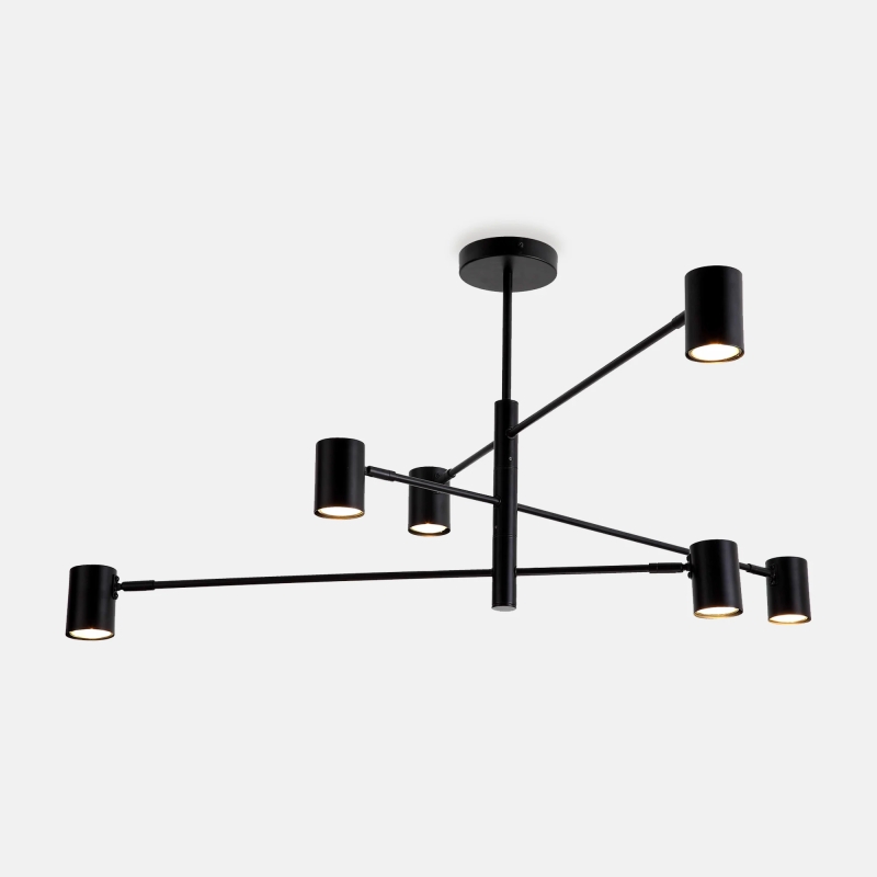 Lampa sufitowa PEDRO PEN4104-6BK