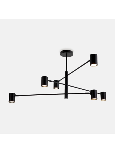 Lampa sufitowa PEDRO PEN4104-6BK