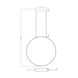 Lampa sufitowa RASCAL PEN4105-60BK