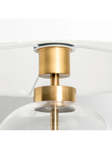 Lampa stołowa VAZE T4108-WH+CL