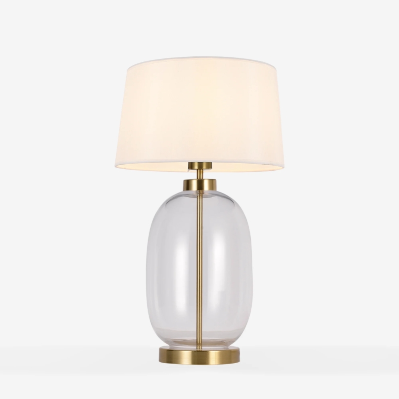 Lampa stołowa VAZE T4108-WH+CL