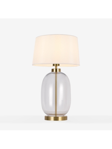 Lampa stołowa VAZE T4108-WH+CL