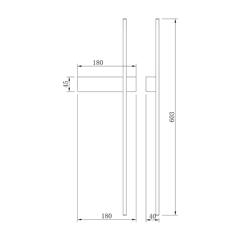 Kinkiet ARCO W4100-60BK