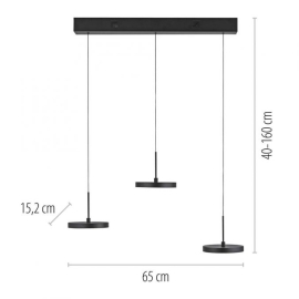 Lampa wisząca PLATA 13141-39