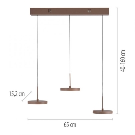 Lampa wisząca PLATA 13140-39