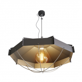 Lampa wisząca RAFI 600 Czarna