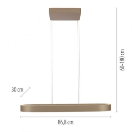 Lampa wisząca Q-STRETTO 2688-97