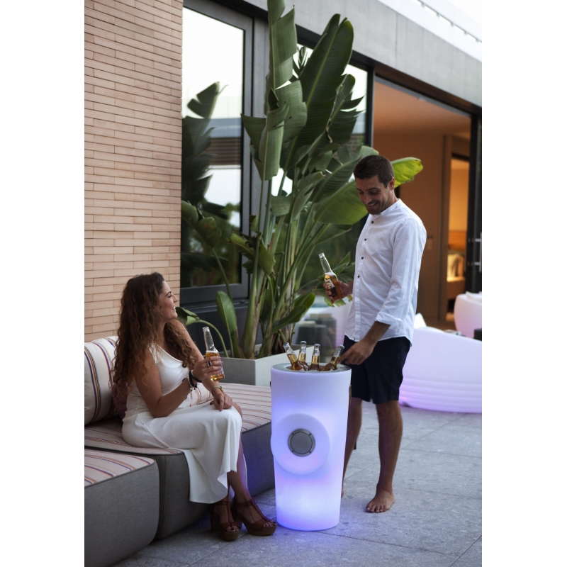 Cooler WOODY LED RGB MUSIC IP65 3262