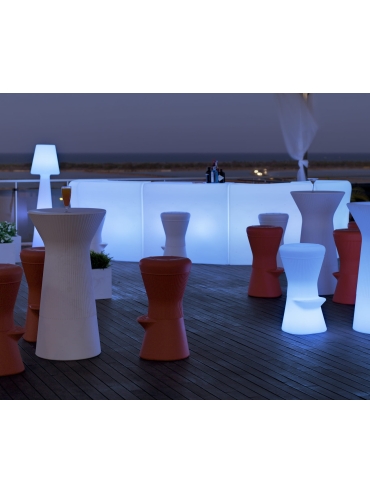 Stół solarny IBIZA LED RGB 3257