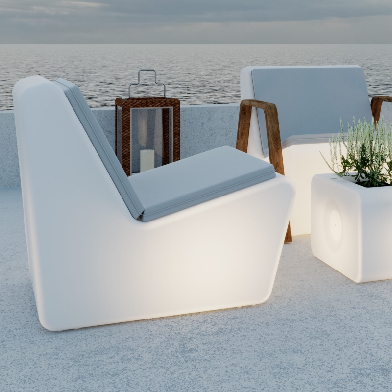 Krzesło solarne TARIDA LED RGB IP65 3247