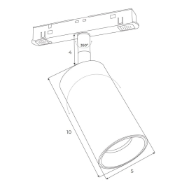 Reflektor magnetyczny DALI CCT 10113