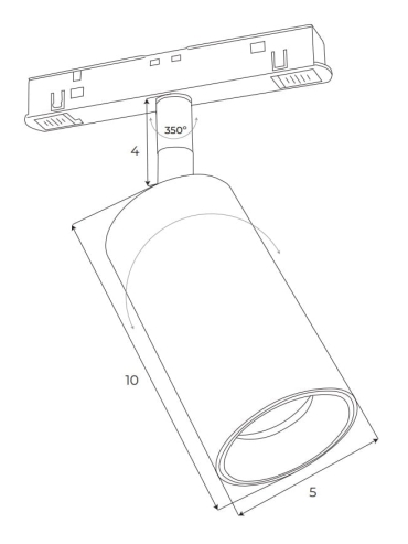 Reflekor magnetyczny DALI CCT 10052