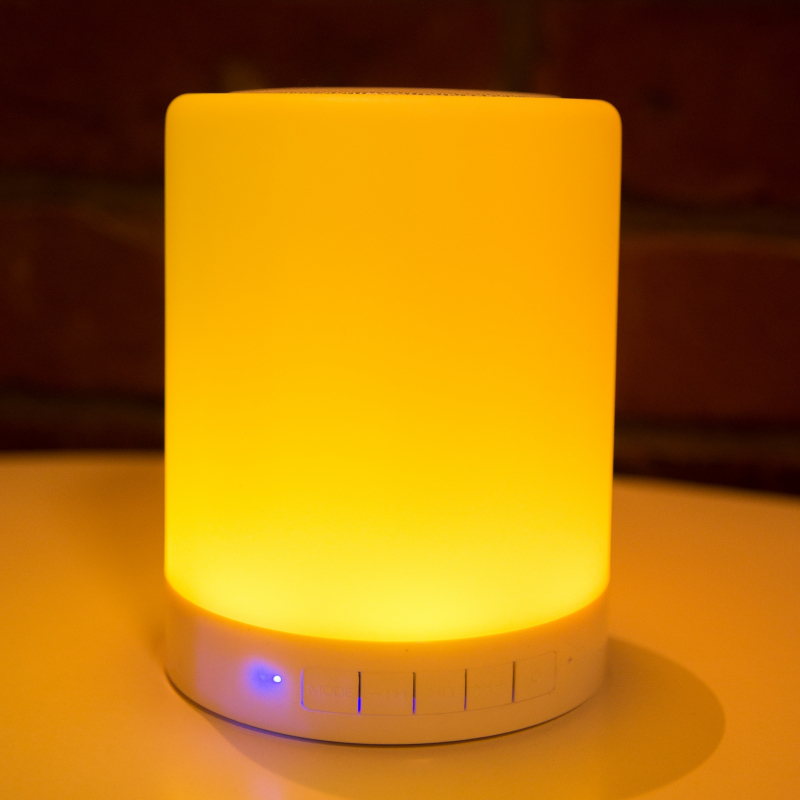 Lampa biurkowa z funkcją głośnika JOURNEY LED RGB