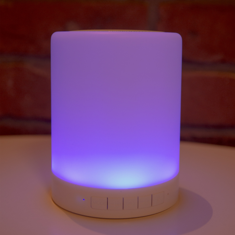 Lampa biurkowa z funkcją głośnika JOURNEY LED RGB