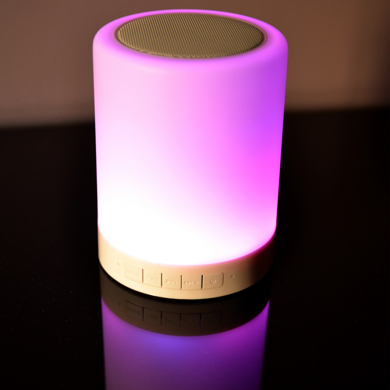 Lampa biurkowa z funkcją głośnika JOURNEY LED RGB