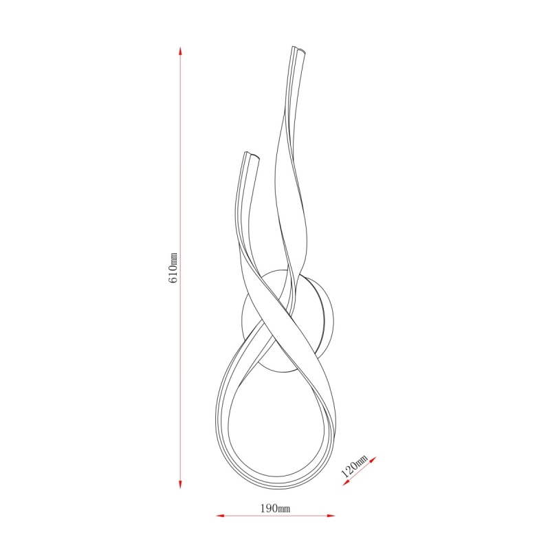 Kinkiet VECINO 250051W-BE