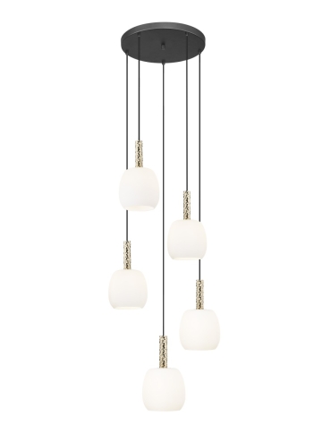 Lampa wisząca CALVO P0076-05G-P7AA