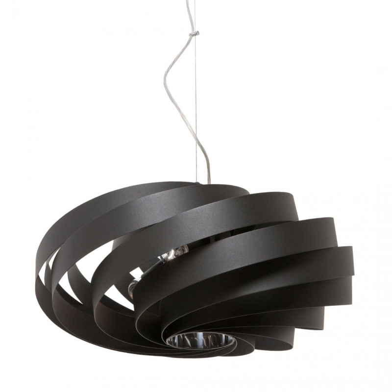 Lampa wisząca VENTO Ø55 czarna