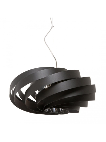 Lampa wisząca VENTO Ø55 czarna