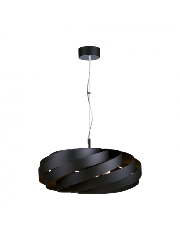 Lampa wisząca VENTO Ø55 czarna