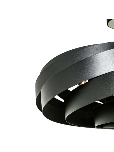 Lampa sufitowa VENTO czarna