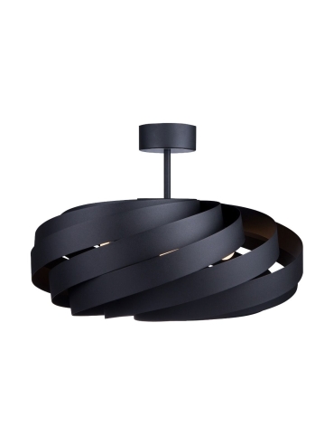 Lampa sufitowa VENTO czarna