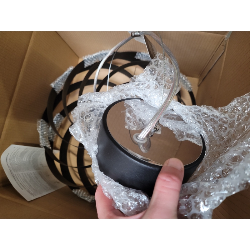 Lampa wisząca VENTO Ø55 czarna
