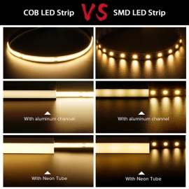 Taśma LED proCOB 24V 11W 3000K 480 LED CRI90 25M ULLS30