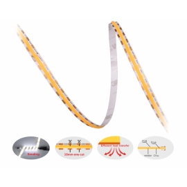 Taśma LED proCOB 24V 11W 3000K 480 LED CRI90 50M ULLS31