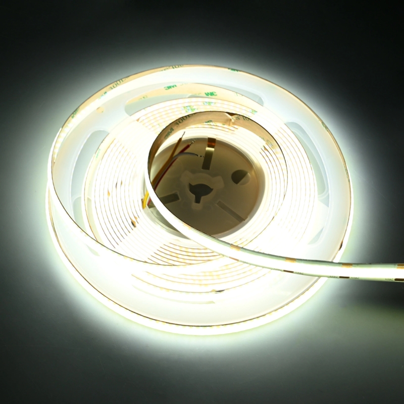Taśma COB 608 MOCNA 24V 14W 2700K-6500K LED 5M CRI90 ULLS35