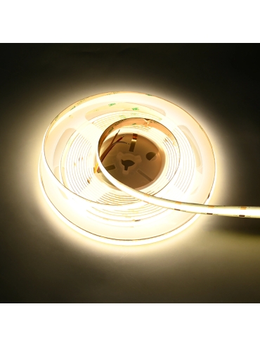 Taśma COB 608 MOCNA 24V 14W 2700K-6500K LED 5M CRI90 ULLS35