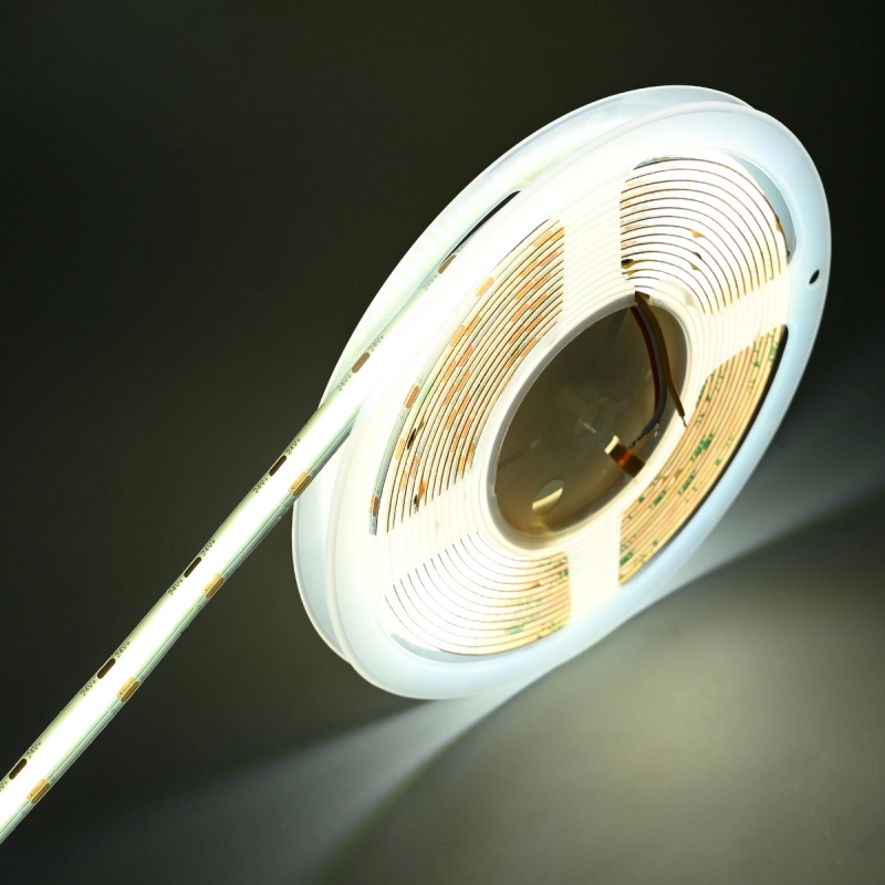 Taśma COB 608 MOCNA 24V 14W 2700K-6500K LED 5M CRI90 ULLS35