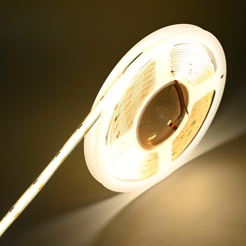 Taśma COB 608 MOCNA 24V 14W 2700K-6500K LED 5M CRI90 ULLS35