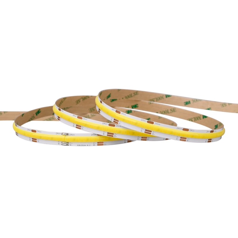 Taśma LED COB 608 MOCNA 24V 14W 2700K-6500K 25M CRI90 ULLS36