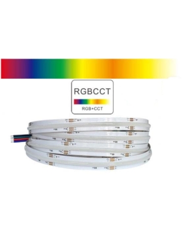 Taśma LED COB 840LED RGBCCT COB PRO 24V 5w1 5m ULLS39