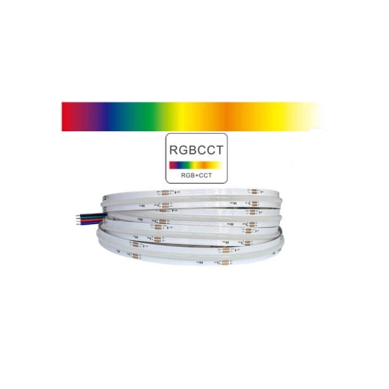 Taśma LED COB 840LED RGBCCT COB PRO 24V 5w1 25m ULLS43