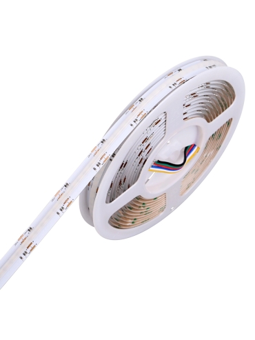 Taśma LED COB 840LED RGBCCT COB PRO 24V 5w1 25m ULLS43