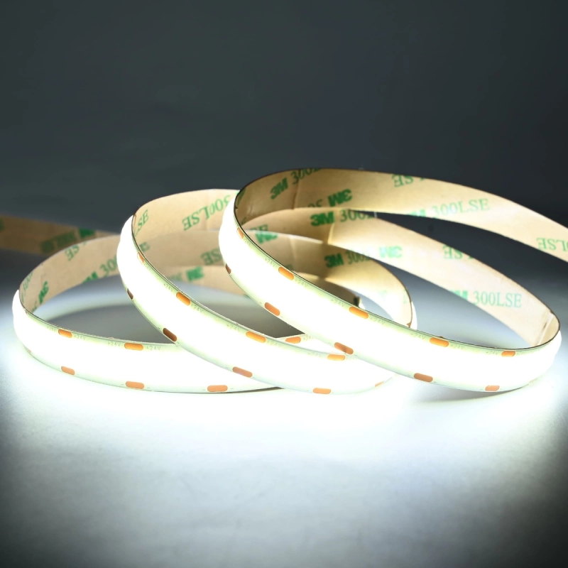 Taśma LED proCOB 24V DOUBLE DUAL Dwurzędowe COB 5m 3000K ULLS37