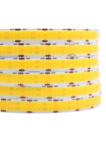 Taśma LED proCOB 24V DOUBLE DUAL Dwurzędowe COB 25m 4000K ULLS50